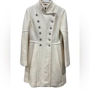 Womens Pea Coat Guess